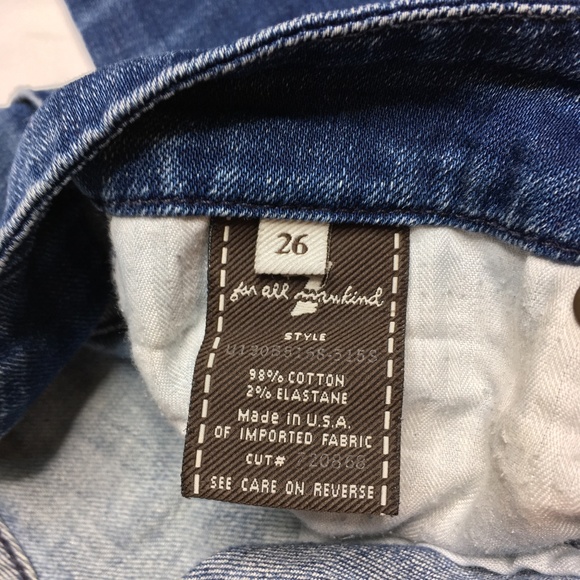 7FAM Bootcut Design Sz 26 - Picture 5 of 7